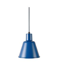 Sage Brook Pendant Light Suspended From One Plain Cable - Blue (synthetic illustration; no displayed measurements)