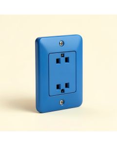 Music In Columns 1-Gang Duplex Outlet Wall Plate (synthetic illustration; no displayed measurements)