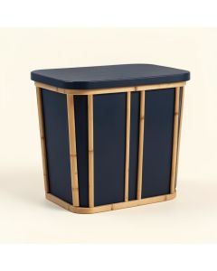 Rowan Canyon Laundry Hamper - Navy (synthetic illustration; no displayed measurements)