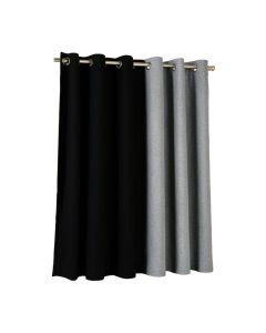 Taren Triple Weave Solid Color Blackout Thermal Grommet Curtain Panels