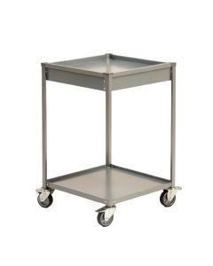 Dune Dale Empty Rolling Workshop Cart - Gray