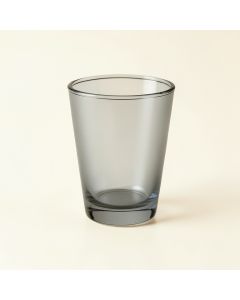 Ridge Arc Empty Candle Holder - Gray (synthetic illustration; no displayed measurements)