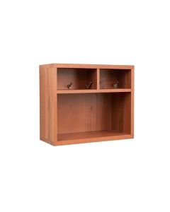 Cedar Bluff Wall-Mounted Entryway Organizer Shelf - Terracotta
