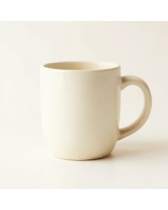Oak Crest Ceramic Mug - Ivory (synthetic illustration; no displayed measurements)