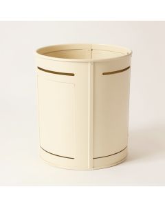 Heath Brook Closed Garden Compost Bin - Cream (synthetic illustration; no displayed measurements)