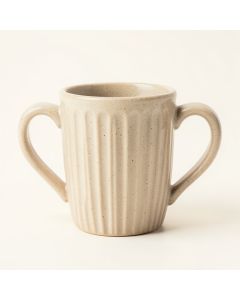Birch Crest Ceramic Mug - Beige (synthetic illustration; no displayed measurements)