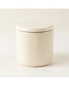 Briar Bend Storage Canister With Lid - Ivory (synthetic illustration; no displayed measurements)