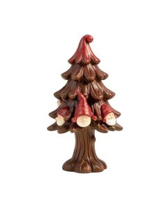 Knothole Gnomes Window Garden Welcome Tree Statue Wall Décor