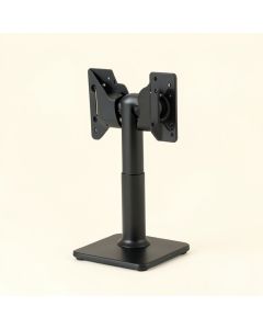 Shana Dual Articulating Arm Freestanding Monitor Stand Height Adjustable 2 Screen Desk Mount (synthetic illustration; no displayed measurements)