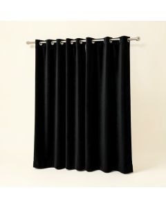 Caasi Velvet Solid Max Blackout Thermal Grommet Curtain Panels (synthetic illustration; no displayed measurements)