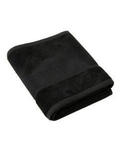 Cedar Crest Bath Towel - Black (synthetic illustration; no displayed measurements)