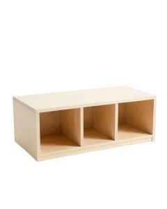 Glen Crossing Shoe Storage Bench - Cream