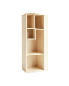 Slate Canyon Narrow Cubby Tower - Ivory (synthetic illustration; no displayed measurements)