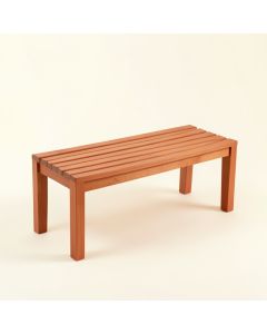 Ridge Brook Indoor Bench - Terracotta (synthetic illustration; no displayed measurements)