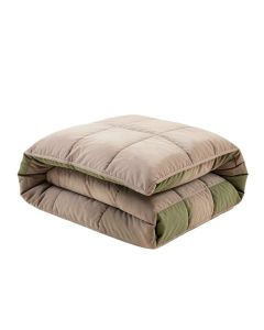 Are You Kidding ? - Coma Inducer® Oversized Queen Comforter - Frosted Clay Taupe (synthetic illustration; no displayed measurements)