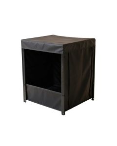 4 Ft. Heavy Duty Log Rack With Cover (synthetic illustration; no displayed measurements)