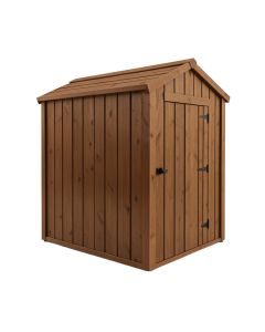 8 Ft. W X 4 Ft. D Solid Wood Lean-To Storage Shed