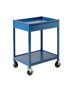 Fern Bridge Empty Rolling Workshop Cart - Blue (synthetic illustration; no displayed measurements)