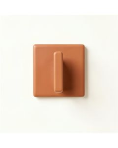Maple Brook Wall-Mounted Robe Hook - Terracotta (synthetic illustration; no displayed measurements)