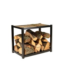 Abhilash Firewood Log Rack (synthetic illustration; no displayed measurements)