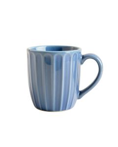 Reed Bend Ceramic Mug - Blue (synthetic illustration; no displayed measurements)
