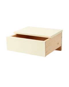 Cedar Branch Under-Desk Drawer Unit - Cream (synthetic illustration; no displayed measurements)