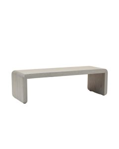 Pine Edge Indoor Bench - Gray (synthetic illustration; no displayed measurements)