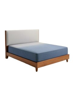 Pomfret Upholstered Low Profile Standard Bed (synthetic illustration; no displayed measurements)
