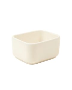 Cedar Bend Empty Railing Planter With Integral Brackets - White