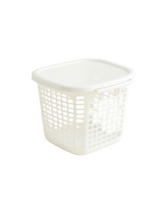 Dawn Branch Laundry Hamper - White