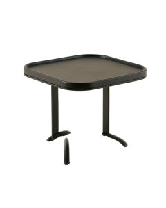 Laurel Brook Compact Balcony Table - Black (synthetic illustration; no displayed measurements)