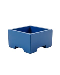 River Crest Empty Raised Planter - Blue