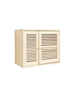 Holly Branch Wall-Mounted Entry Cabinet - Ivory