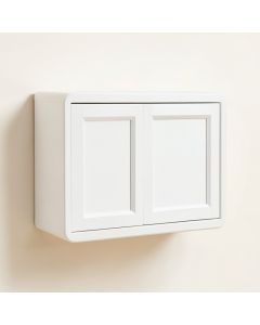 Hill Arc Wall-Mounted Entry Cabinet (synthetic illustration; no displayed measurements)