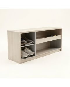Entryway 6 Pair Shoe Storage Bench (synthetic illustration; no displayed measurements)