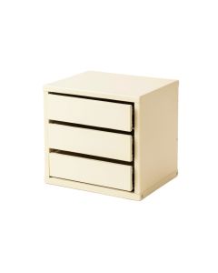 Cliff Branch Small-Parts Storage Drawer Cabinet - Ivory (synthetic illustration; no displayed measurements)
