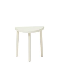 Vale Arc Compact Balcony Table - White