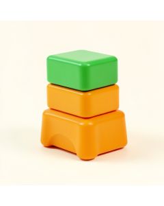 Children Climbing Blocks (synthetic illustration; no displayed measurements)