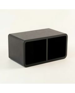 Olive Branch Low Toy Storage Unit - Black (synthetic illustration; no displayed measurements)