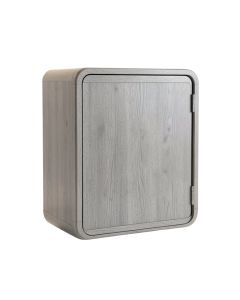 Dawn Bend Wall-Mounted Laundry Cabinet - Gray (synthetic illustration; no displayed measurements)