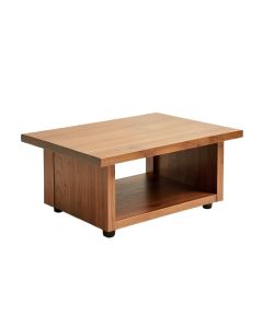 Ashwood Coffee Table With Storage Shelf (synthetic illustration; no displayed measurements)
