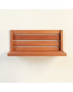 Willow Crest Wall-Mounted Entryway Organizer Shelf - Terracotta (synthetic illustration; no displayed measurements)