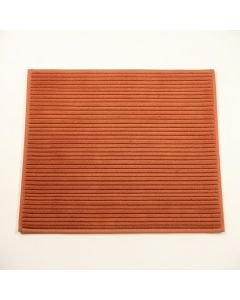 Bay Crossing Bath Mat - Terracotta (synthetic illustration; no displayed measurements)