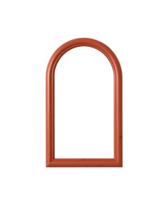 Brook Brook Framed Wall Mirror - Terracotta
