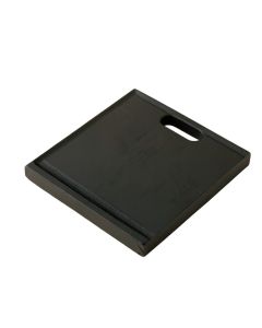 Meadow Arc Cutting Board - Black (synthetic illustration; no displayed measurements)