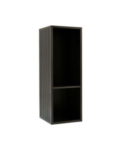 Heath Edge Narrow Cubby Tower - Black (synthetic illustration; no displayed measurements)