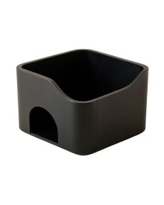 Wren Brook Empty Furniture-Style Litter Enclosure - Black