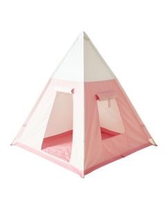 Large Kids Play House Heavy Duty Canvas Cotton With Floor Mat For Bedroom Indoor Outdoor