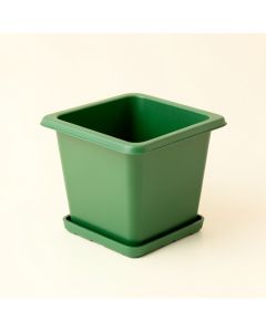 Pine Arc Empty Planter - Green (synthetic illustration; no displayed measurements)