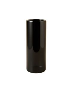 Holly Branch Empty Decorative Vase - Black (synthetic illustration; no displayed measurements)